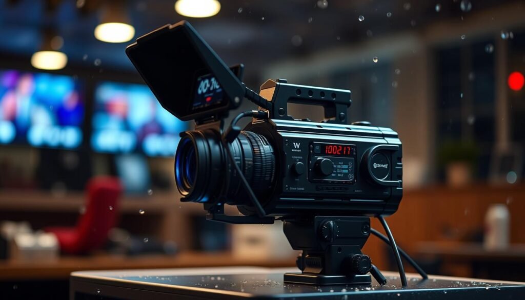Generate an image of a high-quality caption machine with waterproof design