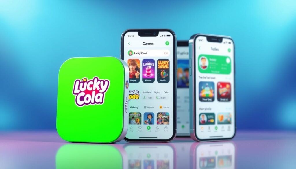 LuckyCola iOS Interface