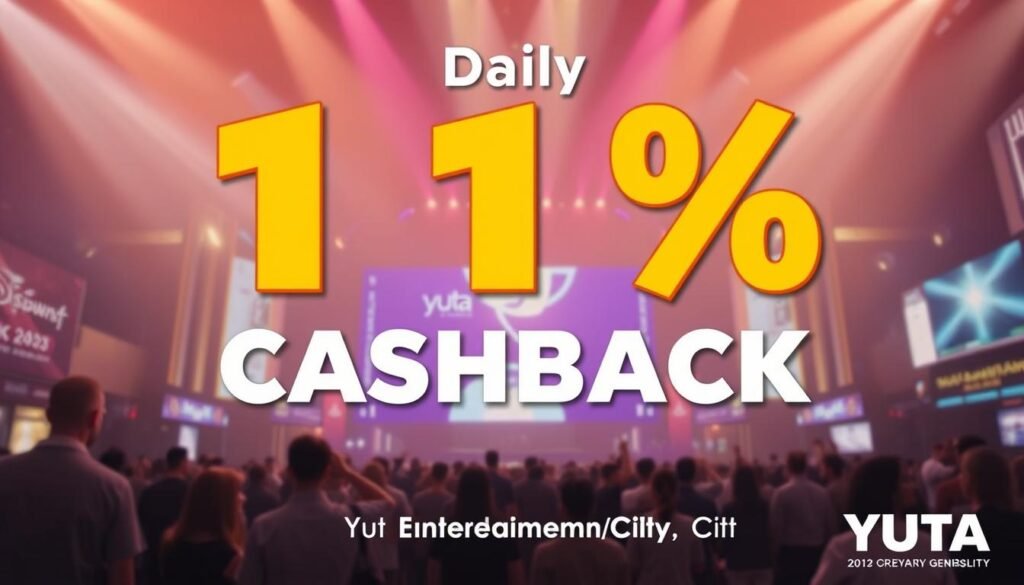生成圖片：優塔娛樂城每日返水1%活動