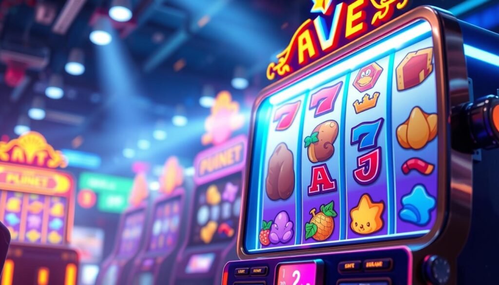 生成電子老虎機遊戲的圖片