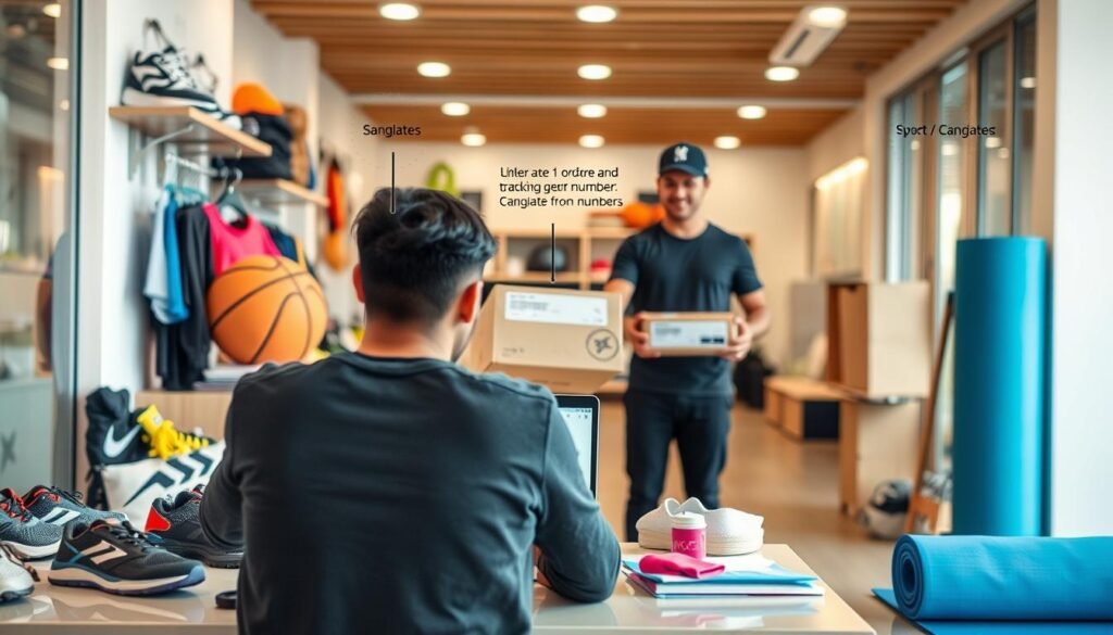 運動用品代買流程