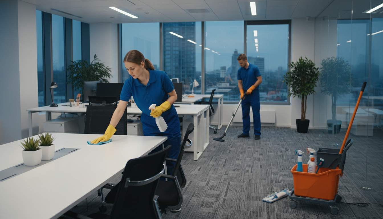 辦公室清潔, 寫字樓清潔