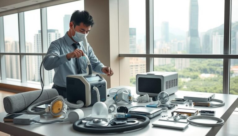 睡眠呼吸機, 呼吸機